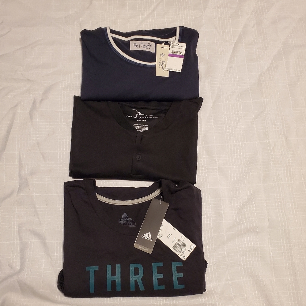 Adidas, Mark Anthony, Penguin Mens Shirts 2XL  304